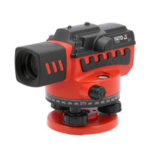 Нівелір оптичний авто-налаш YATO об'єктив Ø= 38мм, кратніс- 32Х, раді дії- 0,5-50 м, точніс- 1мм/30м