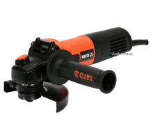 Шліфмашина кутова мережева YATO: P= 850 Вт, Ø= 125 мм, 12000 об/хв [6/144]