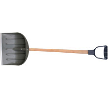 Лопата для уборки снега и сыпучих VIROK с древком