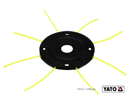 Диск для жилки до газонокоси YT-85001, YT-85003 YATO: Ø=2-3 мм, l=300-430 мм