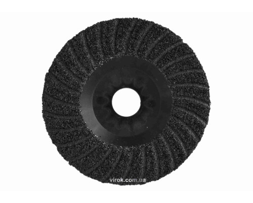 Диск шліфувальний універсальний YATO : Ø= 125/22.2 мм, Р60. дерево/метал/камінь [100]