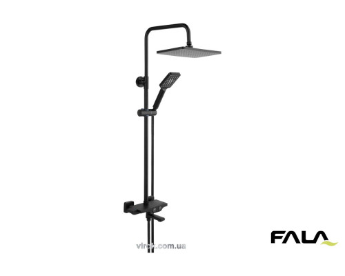 Душовий комплект NOIR 2 FALA: зі штивним і знімним розприскувачами [4]