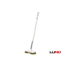 Швабра акумуляторна LUND : Li-Ion 7.4 В 2 Агод, 2 оберт. диски, 28 х 14 х 104 см + спорядження(DW)