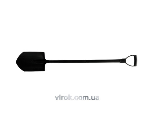 Лопата штыковая FLO с металл. черенком, l= 124 см [140]