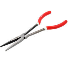 Щипці прямі подовжені YATO : L= 285 мм, HRC 50, Cr-V [6/72]