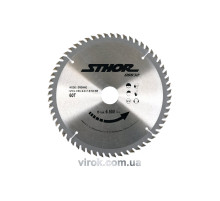 Диск пильний по дереву STHOR. Ø= 210/30 мм, h= 2,2 мм, 60 зубів [10/20]