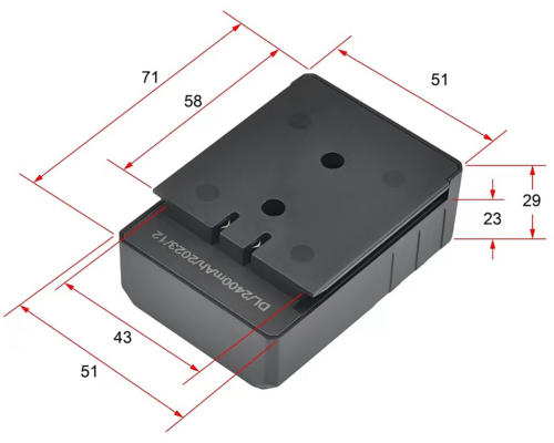 Акумулятор до YT-30415 YATO Li-Ion 3.7 V, ємність- 2.4 АГод [100]
