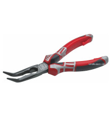 Щипці подовжені радіомонтажні NWS: гнуті на 45° гострі кінці, L= 170 мм