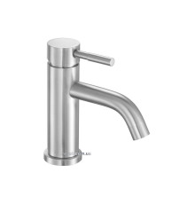 Змішувач води FALA для умивальника "STEELY 1" з кульовим регулятором [20]