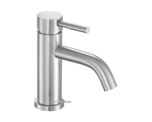 Змішувач води FALA для умивальника "STEELY 1" з кульовим регулятором [20]