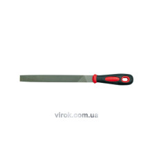 Напильник слюсарний VOREL плоский, l=200мм  [25/100]