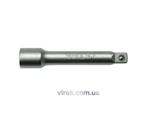 Подовжувач до торцевих головок YATO : квадрат M= 3/8", L= 76 мм [10/100/200]