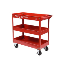 Візок майстерний YATO 3-рівневий на 4 колесах для макс. навантаж.- 130 кг [1]