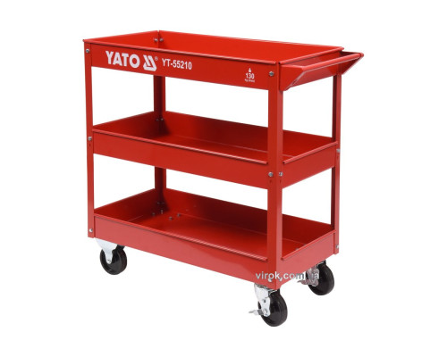 Візок майстерний YATO 3-рівневий на 4 колесах для макс. навантаж.- 130 кг [1]