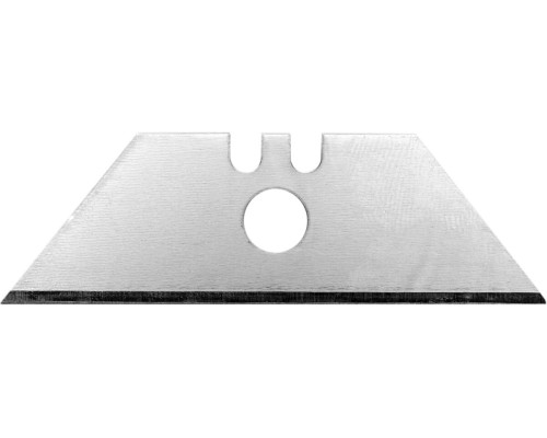 Леза змінні трапецевидні до ножів VOREL, 61x19x0.6 мм, паков. 10 шт [24/144]