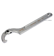 Ключ гаковий з носиком на шарнірі в діапаз. M= 50-80 мм YATO, Хр-Ванад., L= 280 мм [10/50]