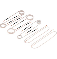 Спіралі елктронагрівальні змінні YATO до нагрівача YT-05880, Ø= 30, 40, 50 мм + прямі, 8 шт [30]