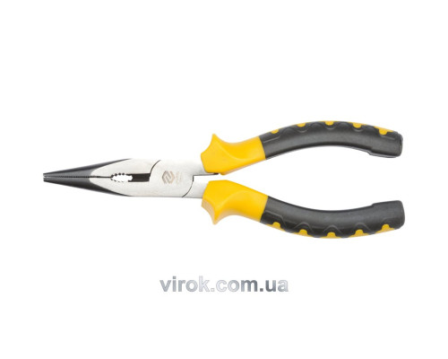 Щипці - тонкогубці VOREL : прямі, L= 160 мм [6/120]