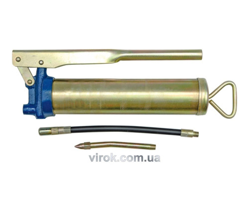 Шприц мастильний VOREL, V= 400 см³. з гнучкою і жорсткою трубками [10]