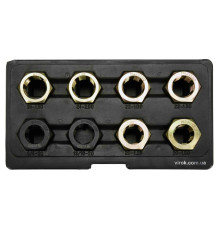 Набір для ремонту різьби YATO : 5/4" (32 мм), 8 шт. [20]