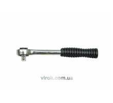 Трещатка VOREL к торцевым головкам, квадрат 1/4", L= 125 мм, 45T [40/80]