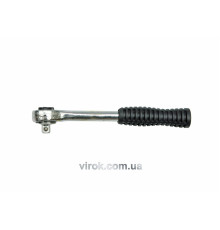Тріщатка VOREL до головок торцевих, квадрат 1/4", L= 125 мм, 45T [40/80]