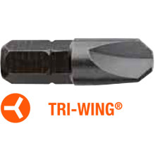Насадка викруткова USH Industry : TRI-WING TW2 x 25 мм, Уп. 5 шт.