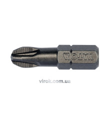 Насадка викруткова YATO : "Pozidriv" РZ3 x 25 мм. HEX 1/4". 10 (Уп/Шт.) [25/200]