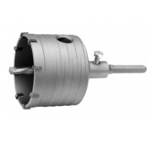 Сверло коронка по бетону YATO : Ø= 80 мм с направляющей, шестигранный хвостовик [20]