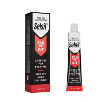 Клей для ПВХ труб SELSIL 1-компонентний, тюбик 125 г [30]