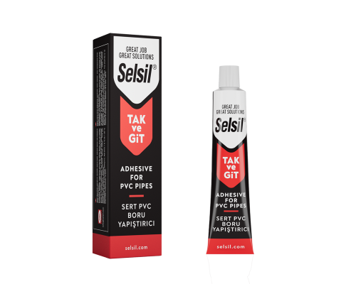 Клей для ПВХ труб SELSIL 1-компонентний, тюбик 125 г [30]