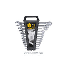 Ключі ріжково - накидні VOREL, М 6-22 мм, Набір 12 шт.  [2/20]