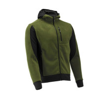 Худой флисовый из полиэстера YATO размер XL, зелено-черный, 5 карманов [20]