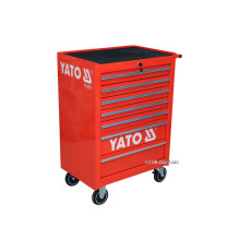 Шафа-візок для інструментів YATO з 7 шуфлядами, 995х680х458 мм [1]