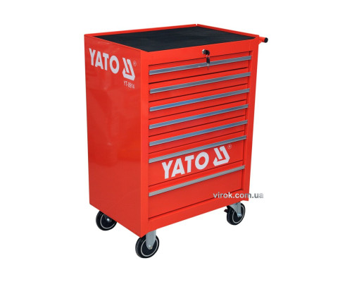 Шафа-візок для інструментів YATO з 7 шуфлядами, 995х680х458 мм [1]