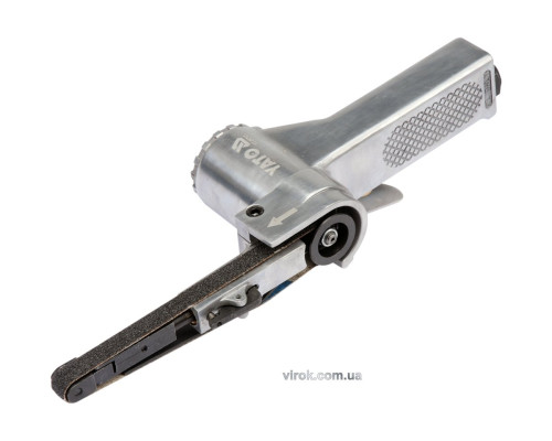 Шліфмашина пневматична YATO стрічкова, 20000 об.стрічка 10х330 мм, 0,63 MPa, 170 л/хв [10/300]