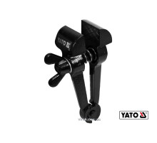 Лещата ручні сталеві YATO : l= 145 мм, губки- 40 мм, розвід губок- 27 мм [6/36]