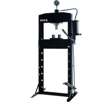 Прес гідравлічний рамний YATO; навантаж- 20 т, роб зона- 0-925мм проліт рами- 500мм, хід штока-150мм