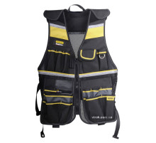 Жилет с карманами для инструмента STANLEY: 47 х 7 х 58 см