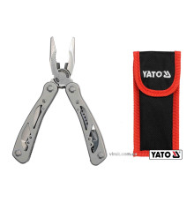 Мультитул (Багатофункційний інструмент) YATO : 9 в 1 з нержавіючої сталі [6/36]