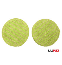 Насадки мікроволоконні круглі LUND : Ø15 см x  5 мм, до акумуляторної швабри 67180, 2 шт [168]