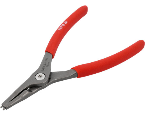 Щипці SEGERA для стопорних кілець YATO прямі розтискні, l= 180 мм, розвід- 19-60 мм [6/48]