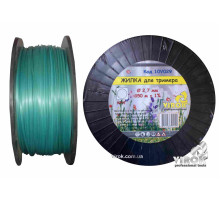 Жилка для тримера "КРУГ" TM VIROK : Ø= 2.7 мм, l= 350 м (бобіна)