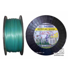 Жилка для тримера "КРУГ" TM VIROK : Ø= 2.7 мм, l= 350 м (бобіна)