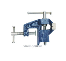 Тиски настольные штивные VOREL, 40мм [12/48]