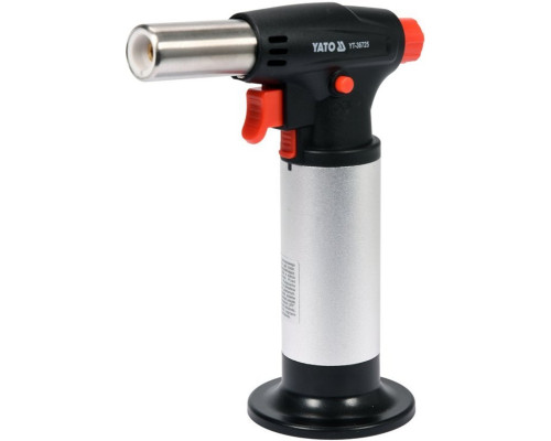 Пальник газовий YATO 200 Вт, з заправлювальною ємністю; витрата 13,1 гр/год [50]