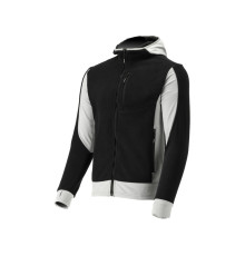 Худой флисовый из полиэстера YATO размер 3XL, серо-черный, 5 карманов [20]