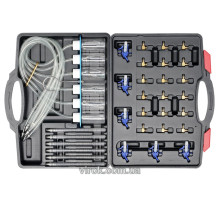 Диагностический набор YATO для форсунок переливной, 31 шт. [5]