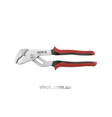 Кліщі переставні YATO : нікельовані, L= 250 мм [6/36]