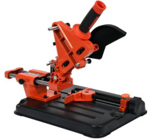 Штатив для шлифмашинки угловой (Ø125) YATO, ход ползунка-130 мм, глуб.-30 мм, станина-25х35 см [4]